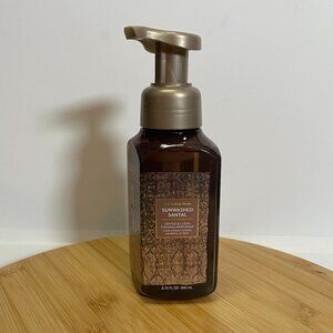 Bath & Body Works Sunwashed Santal Gentle Foaming Hand Soap 8.75 Oz Shea Aloe